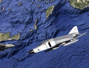 Πρόβα πολέμου της Αγκυρας νότια του Καστελόριζου εντός του FIR Αθηνών δίπλα στα ελληνικά πολεμικά πλοία (βίντεο)